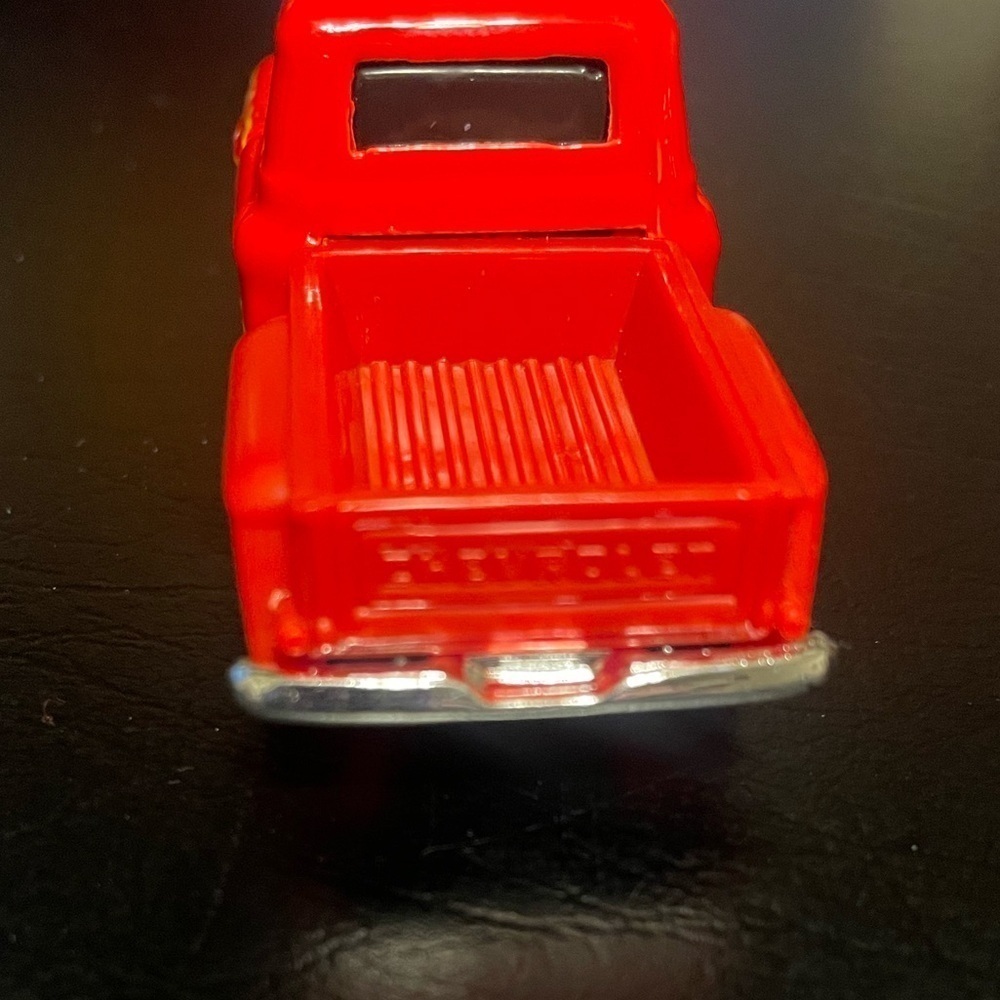 Hot wheels red set of 3 cars Chevy fire truck race car toy cars 1957 Chevrolet - Picture 5 of 15